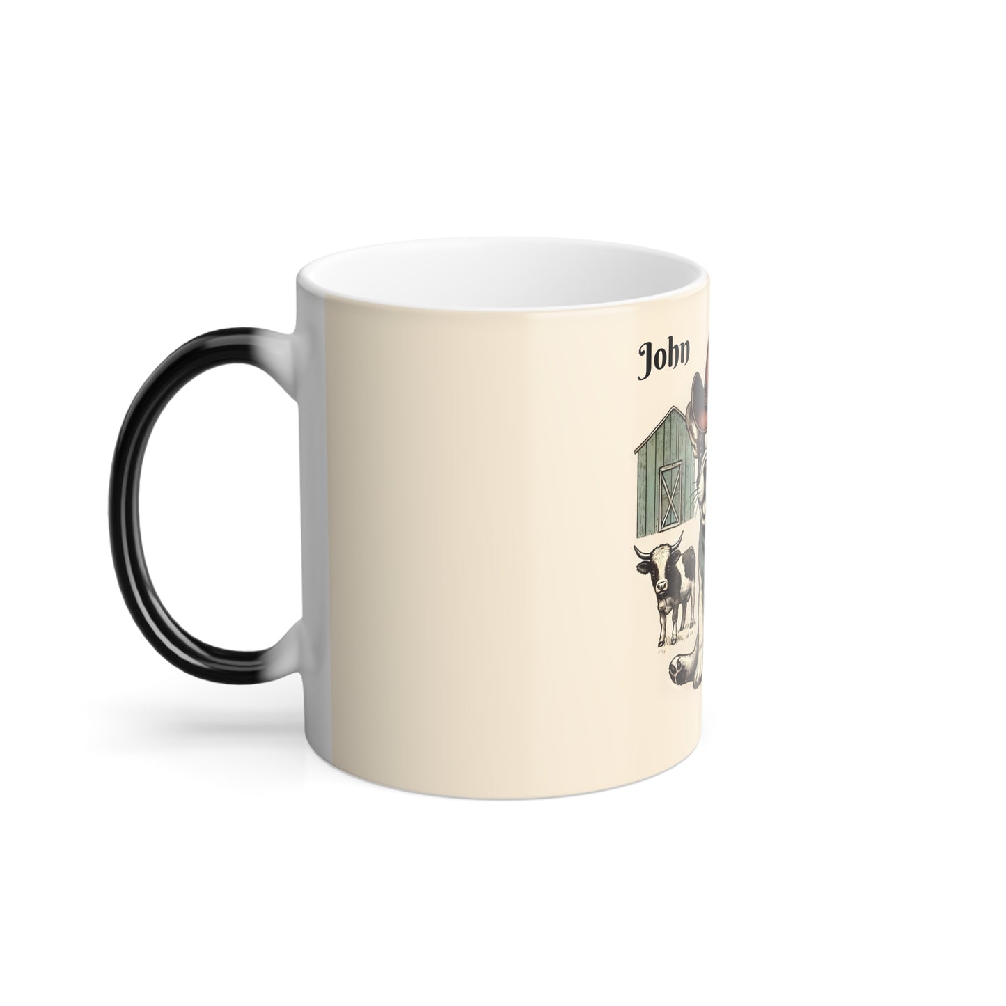 Cowboy French Bulldog Magic Mug
