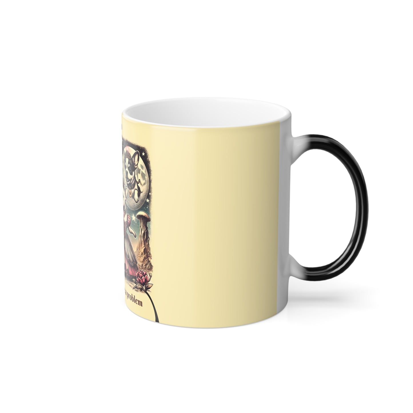 Space French Bulldog & Chihuahua Magic Mug