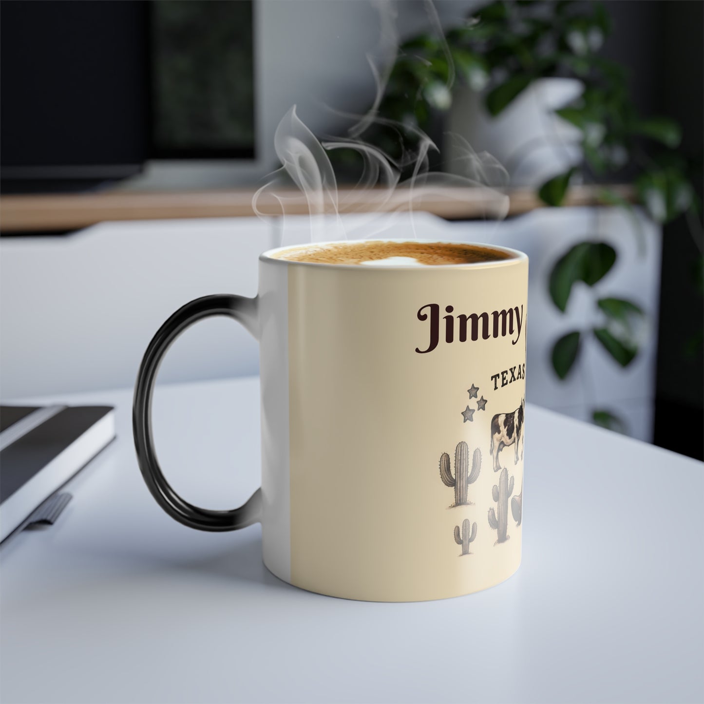 Cowboy French Bulldog Magic Mug