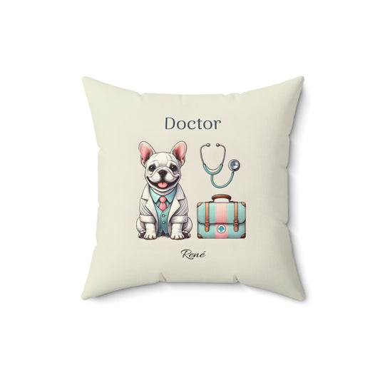 French Bulldog Doctor Pillow