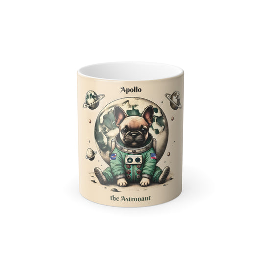 Astronaut French Bulldog Magic Mug